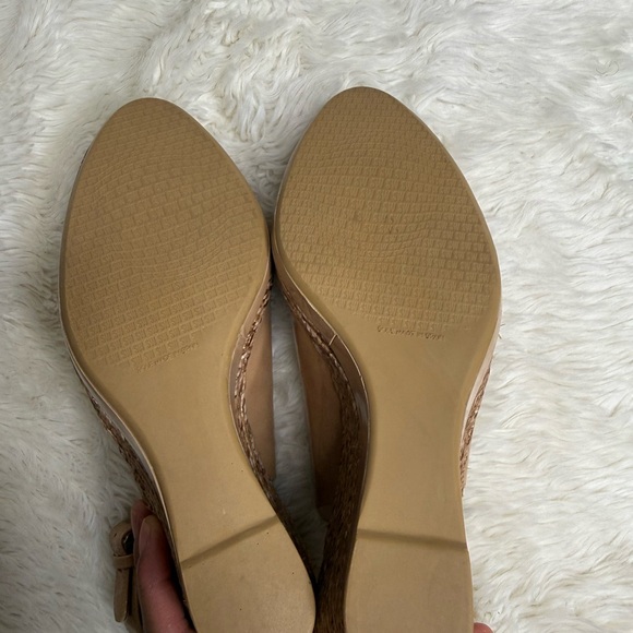 Stuart Weitzman Dolunch Patent Espadrille Wedge Sandal Women Size 9.5 - Picture 16 of 16